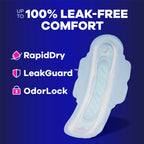 Always Ultra Thin Feminine Pads with Wings for Women, Size 4, Overnight Absorbency, Unscented, Up to 100% Leak-Free Comfort, 96 Count