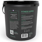 Wipex Yoga Mat Cleaner Wipes, EWG Verified, 400 Ct Plant-Based Lemongrass, Eucalyptus & Vinegar Wipes for Gym & Fitness Equipment & All Purpose Gym Cleaning - Safe for Peloton Bikes & Treadmills