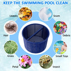 NOOTO B-152 Replacement Basket for Hayward Swimming Pool Skimmer Basket SPX1082CA 1082CA 7" B152 - Blue
