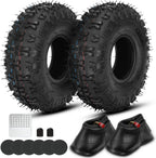 GREHUA 4.10-4 Tire and Tube Set for Lawn Mower Snow Blower Generator Parts