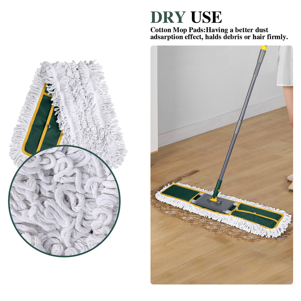 Masthome 36" Commercial Dust Mop, Heavy Duty Industrial mop