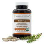 Secrets of the Tribe Thyme USDA Organic | Made with Vegetarian Capsules and Certified Organic Thyme (Thymus Vulgaris) Dried Leaf (120 Capsules)