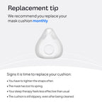 Resmed AirFit F20 Cushion - Full-Face CPAP Mask Cushion Replacement - CPAP Accessories - Medium