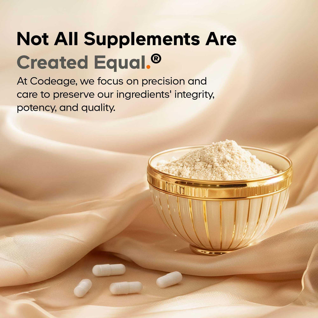 Codeage Liposomal NAD+ Supplement - NAD Nicotinamide Adenine Dinucleotide Coenzyme Pills - 500 mg NAD+ Per Serving & Betaine Anhydrous - Liposomal Delivery - Vegan, Non-GMO, Gluten-Free - 60 Capsules