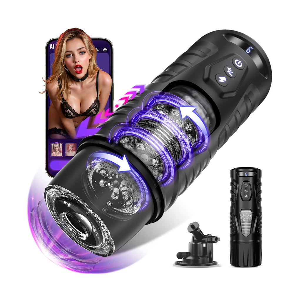 EINSEO Automatic Male Masturbator Sex Toys for Men AI Sync Pocket Pussy