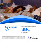 ResMed AirFit N20 Cushion - Nasal CPAP Mask Cushion Replacement - InfinitySeal Design - Soft Silicone - CPAP Accessories - Large. Frame System and Full face Cushion are not Included.