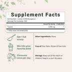 Micro Ingredients Taurine Powder Supplement | 1 KG, 2000mg Per Serving | Unflavored | 100% Pure, Easily Absorbed Free Form | Essential Amino Acids for Exercise, Energy, & Heart Support