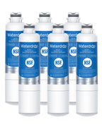 Waterdrop Refrigerator Water Filter, Replacement for Samsung HAF-CIN/EXP, DA29-00020B, DA97-08006A, RF263BEAESR, RF28HMEDBSR, RF263TEAESG, RF4287HARS, 6 Filters
