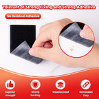 Hook and Loop Tape 1in x 20ft, Heavy Duty Adhesion Strip, Slef Adhesive Interlocking Tape, Back Adhesive Mounting Strips, Reclosable Sticky Back Interlocking Nylon Picture Hanging Strips