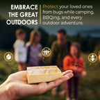 Blue Moon Elise Ain't Buggin Me Citronella Soap - Natural Handmade Soap Made with Pure Citronella, Eucalyptus and Lemongrass Essential Oils - A Must-have for Camping and Outdoor Activities (3pk)