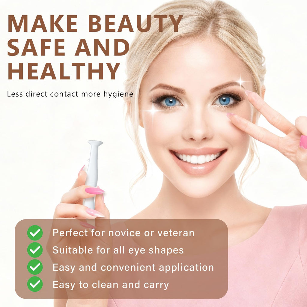 Contact Lens Applicator Tool - Essential Tools Set with Removal Tweezers, Scleral Lens Inserter, Lens Case, Contact Lens Eyelid Wearingtool