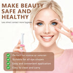 Contact Lens Applicator Tool - Essential Tools Set with Removal Tweezers, Scleral Lens Inserter, Lens Case, Contact Lens Eyelid Wearingtool