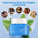 Enamel-Safe Teeth Whitening Powder - Hydroxyapatite - Gentle on Teeth - No Sensitivity Formula - Removes Stains - Long-Lasting Freshness - Breath Freshening Whitening Powder- 15g
