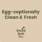 Good Salt Pet Fresh Nest Egg Wash, Natural Cleaner for Freshly Laid Eggs, Made in the USA, 1 Gallon Bottle