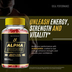 Alpha Surge Gummies, Official Alpha Surge Gummies for Men - Maximum Strength Performance, All Natural Support Overall Health and Wellness, AlphaSurge Advanced Formula Support Gummy Reviews (2 Pack)