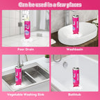Foaming Drain Cleaner, Sink Cleaner and Deodorizer, Drain Clog Remover for Kitchen Sinks, Tubs, Shower Drains (3 Pcs)