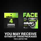 Gillette Labs Razor Blade Shaving Refills for Men, 4 count