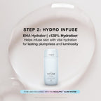 Shark FacialPro Glow Replenishment Kit, Derm Detox AHA + BHA Exfoliating Gel & Hydro Infuse BHA Hydrator, Spa-Level Exfoliation & Hydration, Compatible with FacialPro Glow System, XSKFH3