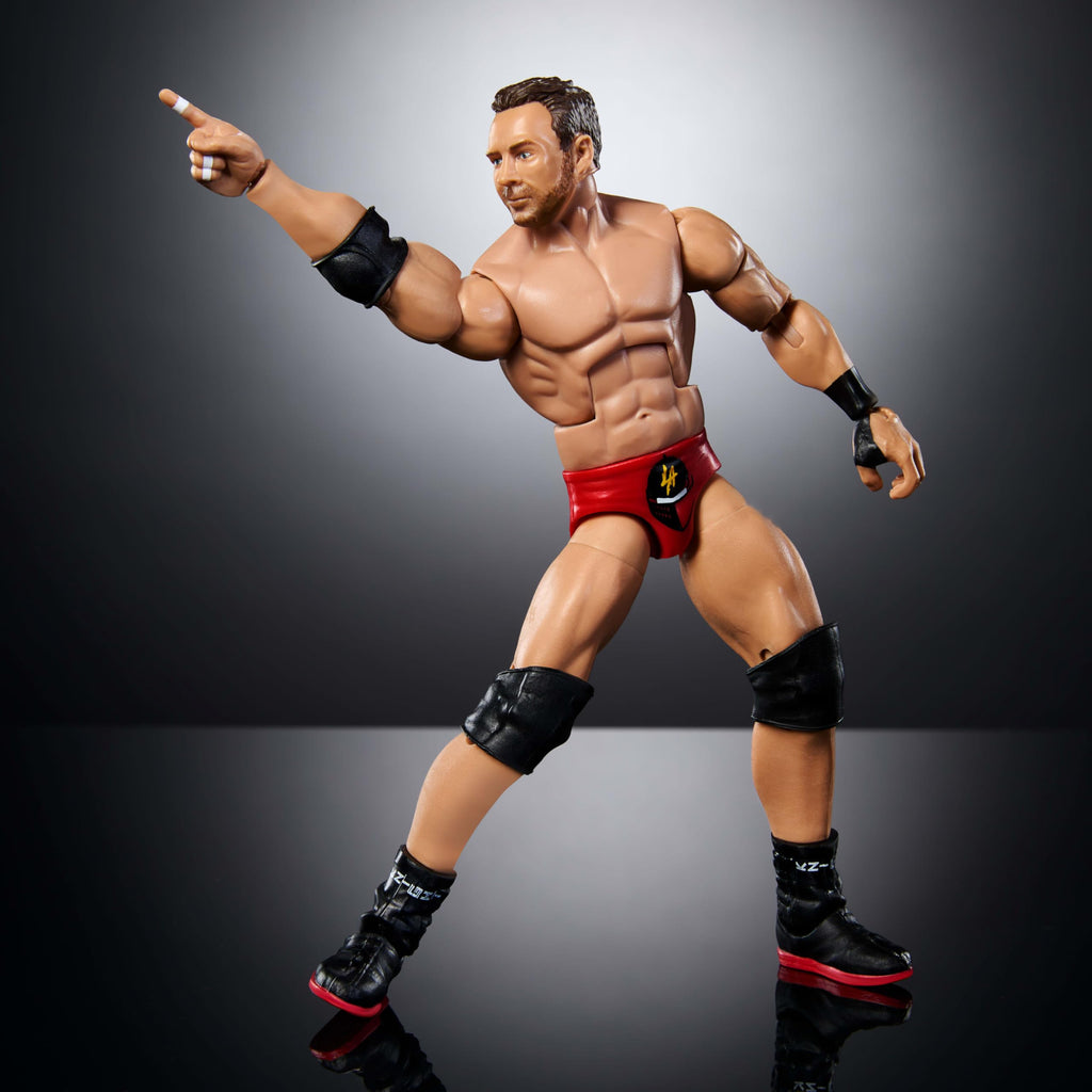 Mattel WWE Elite Collection Top Picks Action Figure & Accessories Set, LA Knight 6-inch Collectible with Swappable Hands, Ring Gear & 25 Articulation Points