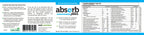 Absorb Plus Isolate Protein - Diet Supplement for Improved Gut Health, Extra Nutritional Support, Non-GMO, Gluten-Free, Lactose-Free, Casein-Free (100 g, Unsweetened Chocolate)