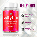 Jelly Thin Weight Management Gummies, Official Jellythin Gummys with All Natural Ingredients, Advanced Jelly Thin Health and Wellness Support Maximum Strength Formula Multivitamin Blend (60 Gummies)