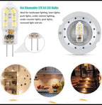 Amazing power G4 LED Bulb, 12V Bi Pin 20W Halogen Bulb Replacement, NOT Dimmable, Warm White 3000K, 10-Pack