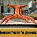 Odie's Oil - Universal Finish for Wood, Leather, Plastic, Vinyl, Metal & More - 4 Oz Jar - Waterproof, Food Safe, Solvent Free Non-Toxic Finish