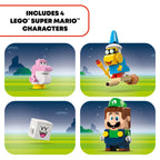 LEGO Super Mario Super Mario Adventures with Interactive Luigi Toy - Building Toys for Kids, Boys & Girls, Ages 6+ - Nintendo Birthday Gift Idea with 4 Figures - 71440