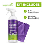 Screen Mom Screen Cleaner Spray 16oz Bottle for TV, Car, Laptop & Computer