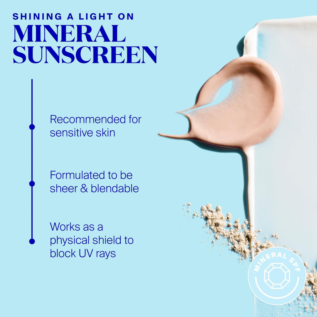 Supergoop! Mineral Mattescreen (SPF 40) - 45 mL - Mineral, Oil-Free Broad Spectrum Sunscreen - Smooths Skin’s Appearance, Minimizes Pores & Controls Shine - Water & Sweat Resistant