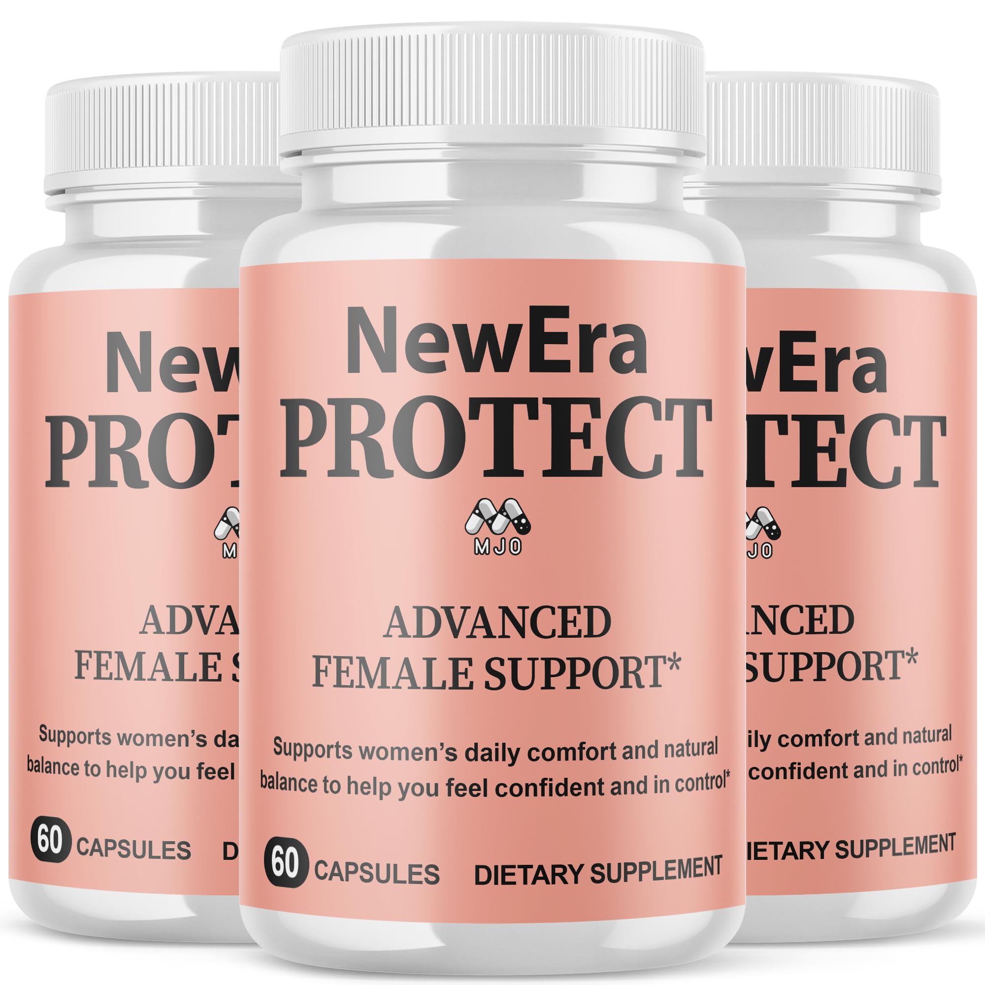 (3 Pack) New Era Protect Capsules, Official Newera Protect Pills for Women with All Natural Ingredients, Advanced New EraProtect Womens Health & Wellness Support Vitamin Supplement (180 Capsules)
