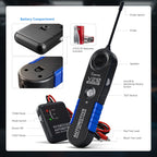VDIAGTOOL V210 Wire Tracer Electrical Automotive Open & Short Finder Circuit Tester Circuit Breaker Finder Fault Probe Wire Tester Electrical DC 6-42V