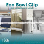 Fresh Products Eco Bowl Clip Toilet Air Freshener, Variety Pack, 6-Pack