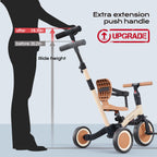 newyoo TR007 5-in-1 Tricycle for Toddlers 1-3, Toddler Bike, Birthday Gift