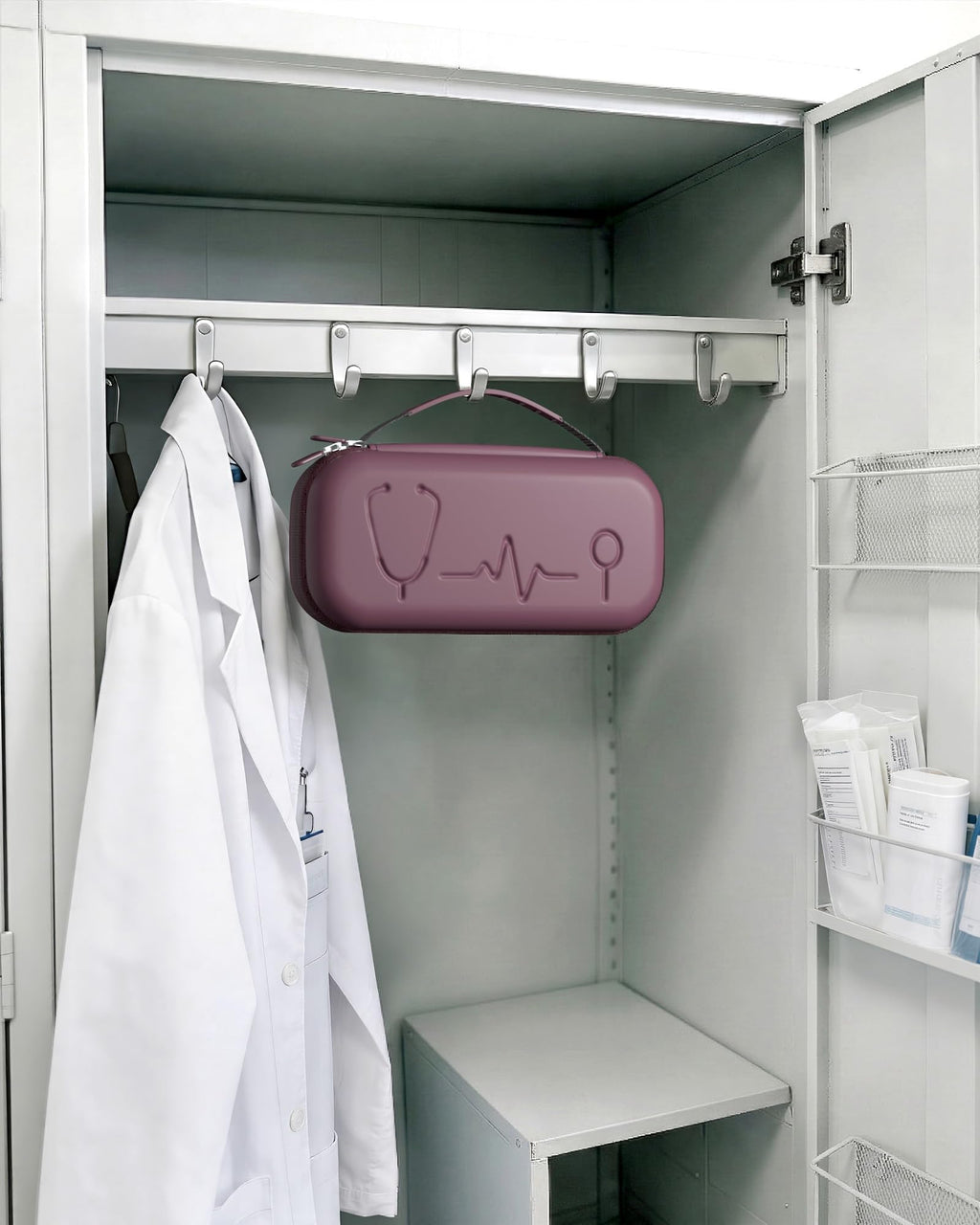 ProCase Stethoscope Case for 3M Littmann Classic III & Cardiology IV -Plum