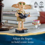 LEGO Harry Potter Dobby The House-Elf Building Toy Set, Build and Display Model of a Beloved Character from The Harry Potter Franchise, for 8 Year Old Boys' and Girls' Birthday, 76421