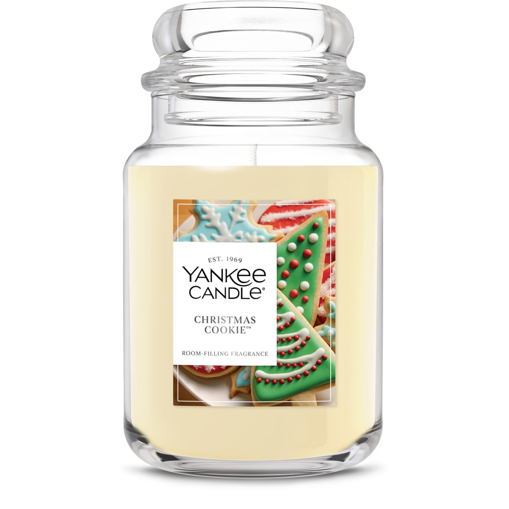 Yankee Candle Christmas Cookie Scented Candle, 22oz Large Jar