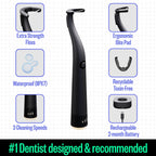 FLAUS Electric Flosser (Extra Strength Woven) - Shark Tank + Oprah's List - Water Floss Alternative - Plaque Remover for Adult- Easy Vibration Flossing - Safe Portable Gum + Teeth Cleaning Tool