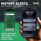 Tracki Pro GPS Tracker for Vehicles – Magnetic Waterproof 4G LTE Car Tracker, Long-Life Battery Up to 7 Months, Unlimited Distance, Smart Alerts, Hidden Tracking Device (Subscription Required)