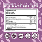 Herpanacine Diamond Natural Skin & Immune Vitamin Complex – Dual-Action Internal Skin Health & Antioxidants Health Supplement – Made with Natural Ingredients – 100 Count