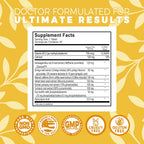 DiamondMIND Brain Support Supplement - Natural Formula for Mental Energy & Cognitive Function - Focus, Clarity, and Memory Supplement - Less Mental Stress - Vegan, Gluten-Free, Dairy-Free - (60 Count)