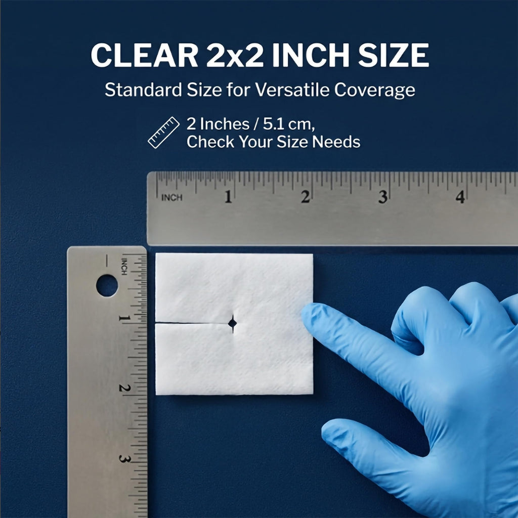 McKesson Split Sponges, Sterile, 6-Ply, 2 x 2 in, 70 ct