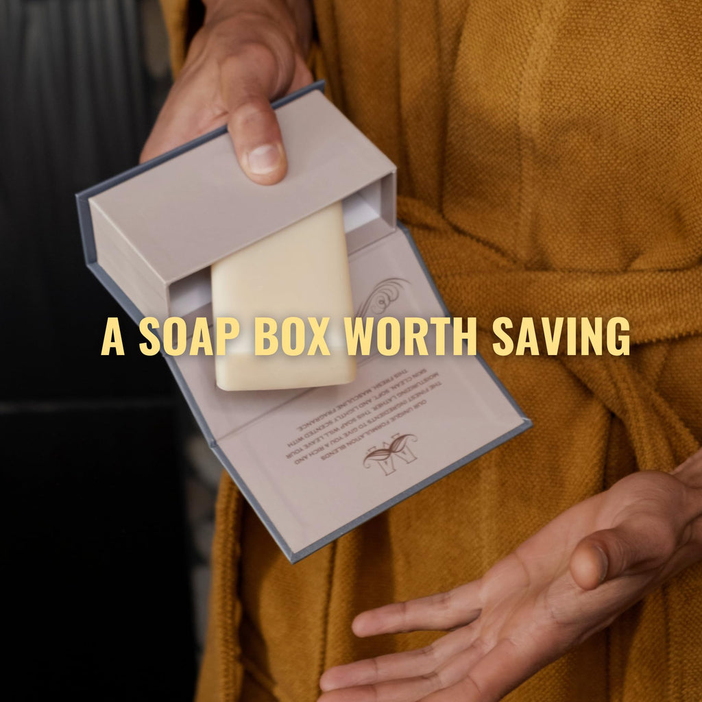 San Francisco Soap Co Man Bar 3-Piece Gift Set - No Harmful Chemicals - Good for all Skin Types - Made in the USA