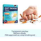 Step 1 Quit Smoking Patches, 21mg Stop Smoking Aids Patches, Helping Quit Patch, Easy & Effective Anti-Stickers, 30 Count Quit Smoking Stickers that Work with 2 Weeks, Anti-Stickers