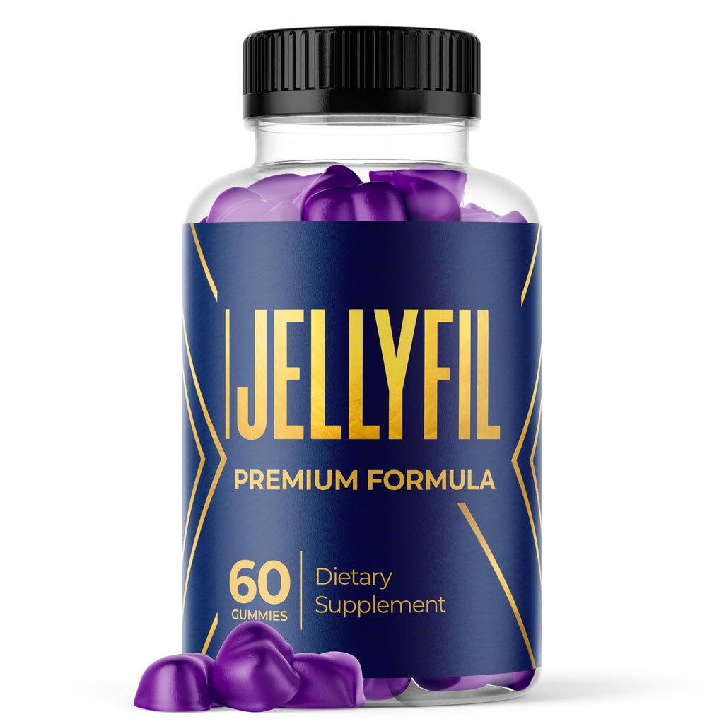 Jellyfil Gummies, Jellyfil Gummys for Men with All Natural Ingredients, Max Strength Supplement with Premium Vitamins Supporting Optimal Wellness and Advanced Health Naturally (60 Gummies)