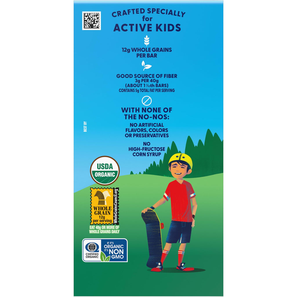 Zbar, Iced Oatmeal Cookie, Soft-Baked Energy Snack Bars, Non-GMO, 12g Whole Grains, USDA Organic Granola Bars, Snacks for Kids (24 Pack)