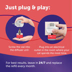 FELIWAY MultiCat 30 Day Cat Calming Plug In Pheromone Diffuser Starter Kit, 48ml - Helps Reduce Conflicts and Signs of Tension in Multi-Cat Households