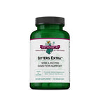 Vitanica Bitters Extra - Digestion Support Supplement with Dandelion Root - Digestive Enzymes & Ginger Root for Digestive Health Support - Herbal Supplement with Plant-Based Enzymes - 90 Capsules