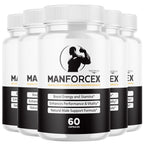 Valdivia (5 Pack) Man Force X Capsules - Official ManForceX Supplement, Premium Formula, Natural Vitamins for Health & Wellness - 300 Capsules for 5 Months