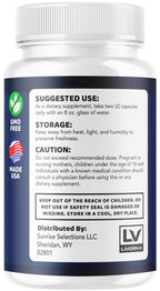 (5 Pack) Bio Brain Capsules - Official BioBrain Supplement Pills Daily Support Brain & Memory Focus All Natural Advanced Premium Formula for Overall Health & Wellness, 300 Capsules for 5 Months